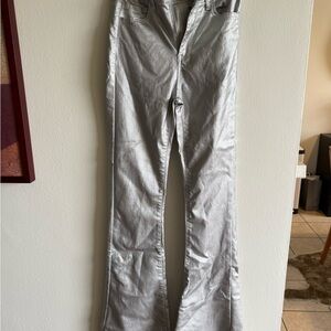 Edikted Shimmering Silver Trousers